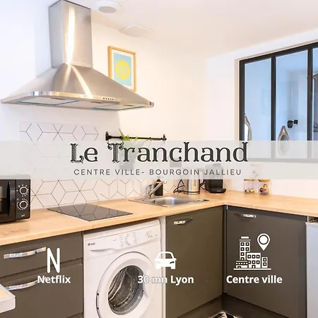 Le Tranchand☆City Center☆Wifi Hd Bourgoin-Jallieu Exterior photo